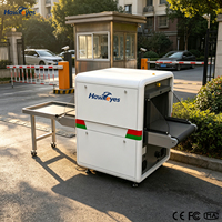 Système d'inspection IA Hawkeyes entièrement personnalisé, détecteur de bagages métalliques en stock, scanner de bagages à rayons X, résolution 1,0 mm pour hôtel