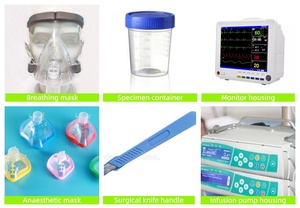 تعقيم بالبخار عالي الحرارة، مادة PC طبية عالية المقاومة للصدمات والمواد الكيميائية، للاستخدام الطبي القابل لإعادة الاستخدام - Product Image 3