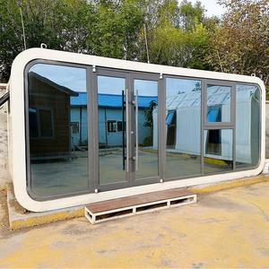 บ้านสำเร็จรูปทันสมัยขนาด 20 ฟุต 40 ฟุต สำหรับใช้งานกลางแจ้ง บ้านเคลื่อนที่ บ้านทำงาน สำนักงานเคลื่อนที่ บ้านพักตากอากาศแบบแคปซูล สำหรับแคนาดา - Product Image 5