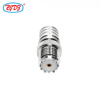 Adaptateur RF Fournisseur d'Usine MINI UHF Femelle Jack vers QMA Mâle Connecteur Adaptateur Coaxial RF Convertisseur Connecteurs en Stock