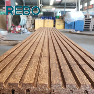 Revêtement mural en bambou, installation facile, directement de l'usine, design moderne, imperméable et ignifuge - Product Image 6