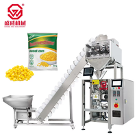Machine d'emballage verticale automatique multifonctionnelle Shengwei de type collier en plastique et acier inoxydable haute vitesse pour bâtonnets de spaghetti, mozzarella et chips