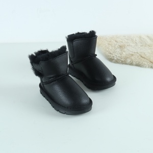 <span class=keywords><strong>Bottes</strong></span> d'hiver en peau de mouton véritable pour enfants, imperméables et antidérapantes-<span class=keywords><strong>20</strong></span> °C, chaudes, pour enfants. - Product Image 1