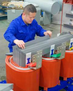 तीन शुष्क प्रकार के कास्ट रेसिन ट्रांसफार्मर सौर ऊर्जा संयंत्र ग्रिड कनेक्शन 220v 500kva विश्वसनीय प्रदर्शन औद्योगिक उपयोग हवा - Product Image 2