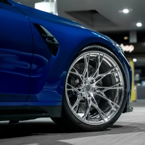 Ruedas Forjadas Cóncavas Triples Cromadas LZT-247 Ligeras de 18 19 20 Pulgadas 5x120 5x112 para <span class=keywords><strong>BMW</strong></span> M2 M3 M4 F80 F82 F87 G20 M340i - Product Image 1