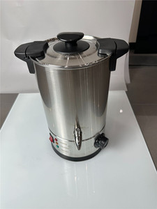Pot à cire électrique en acier inoxydable noir avec contrôle de la température pour la cire de soja, la cire d'abeille et la fabrication de bougies - Product Image 2