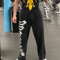 Celana Olahraga Katun Penpace Garment, Merek Streetwear Gaya Amerika, Celana Fitness Pria untuk Membentuk Otot dan Angkat Beban