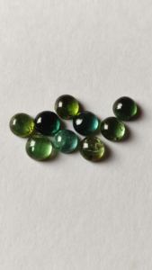 Haute qualité en gros usine vente directe naturel fabrication de bijoux en vrac vert péridot forme ronde/ovale prix de Style de mode - Product Image 2