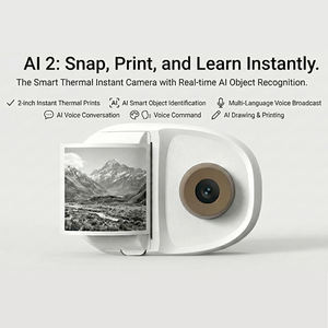Thermische printer Camera AI Slimme objectherkenning Spraakuitzending Kinderen Instant foto Educatief speelgoed - Product Image 2