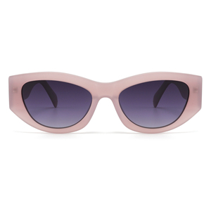 Cat Eye Full Rim Sunglasses Solid Black <b>Frame</b> Resin Lens Anti-Uv Protection Unisex Adult - Product Image 5
