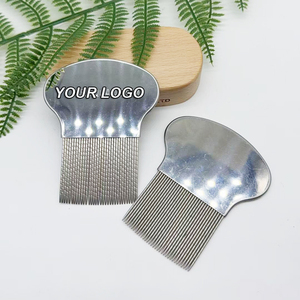 Trung Quốc Nhà Sản Xuất Có Thể Giặt Thép Không Gỉ Không Gỉ Đầu Chấy Lược Lược Nit Lược Để Sử Dụng Nhà Nit Lược Miễn Phí (Có Logo) - Product Image 1