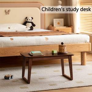 Bandeja sólida de madeira de carvalho, mesa de piso baixo Tatami para a sala de mesa e quarto, cor personalizada aceita - Product Image 6