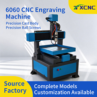 Machine de fraisage CNC robuste 6090 avec cadre en fonte, machine de gravure CNC haute précision pour moules en aluminium et cuivre