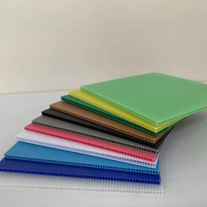 Yangwang 3mm pp中空ボードボックスカスタマイズユニバーサルボードハードポリプロピレンボード軽量PP段ボールプラスチック - Product Image 2