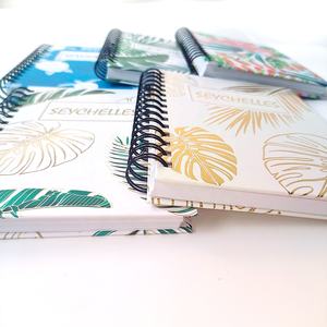 Carnets à spirales personnalisés en gros, format et couleur de couverture sur mesure, cahiers d'exercices personnalisés en papier recyclé avec logo pour étudiants - Product Image 5