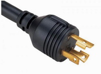 Kabel Ekstensi Generator 4 Cabang dengan Konektor Pengunci Putar untuk Generator Portabel