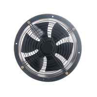 El ventilador de rotor externo YWF200 extrae el ventilador de flujo axial de escape industrial tipo tubo corto de energía eólica grande