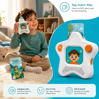Machine à histoires NFC, alternative à la Toniebox, lecteur audio sans écran pour enfants, boîte à histoires, taper pour jouer, OEM personnalisé