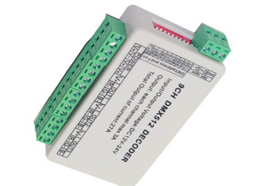 Decoder DMX WS-DMX-9CH DC5-24V a 9 Canali e 3 Gruppi, Controller RGB DMX512 per Luci da Palcoscenico, Max 27A - Product Image 3