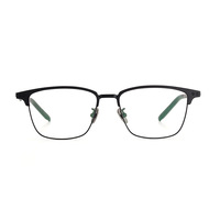 Kacamata Pria Dewasa Gaya Jepang Masaki Matsushima T Titanium Murni + AC Bingkai Persegi Penuh Pola Bunga Tanaman Vintage
