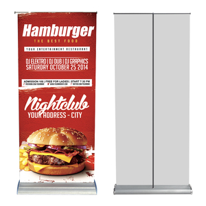 الأكثر مبيعًا خلفية إعلانية من الألومنيوم الكلاسيكي قابلة للسحب لافتة تسويقية Kakemono - Product Image 6