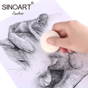 SINOART Spécial Irrégulier Easy Grip Design Artistes Croquis Peinture <span class=keywords><strong>Gomme</strong></span> Avec Grip - Product Image 4