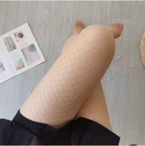 Collants résille scintillants dorés et nude à coupe en V pour femmes, grandes tailles, populaires auprès des fabricants sur mesure - Product Image 5