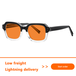 Hot Custom Fashion Retro Vintage Square Frame Prescrição Diopter 97%-100% Anti Luz Azul Bloqueio Unisex Computer <span class=keywords><strong>Glasses</strong></span> - Product Image 2