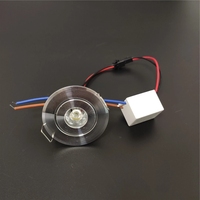 3W 1W Dimmable Encastré AC85-265V Plafond Lampe Salon Vitrine Commerciale En Aluminium Éclairage LED Spot Light Mini Downlight