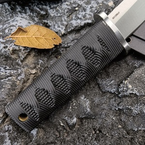 Couteau de sauvetage extérieur Kyoto II avec lame en acier inoxydable 440 et manche fixe antidérapant en ABS pour le camping et la chasse - Product Image 4