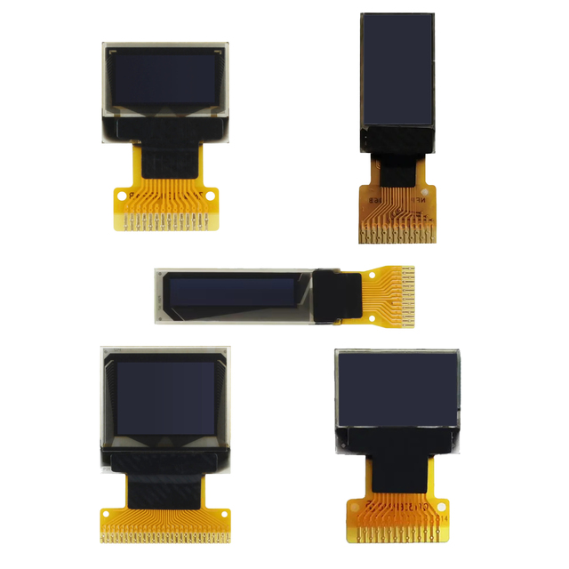 Best Quality 0.49"-0.69" Monochrome OLED Display Panel with COG Construction and PM Driving Method