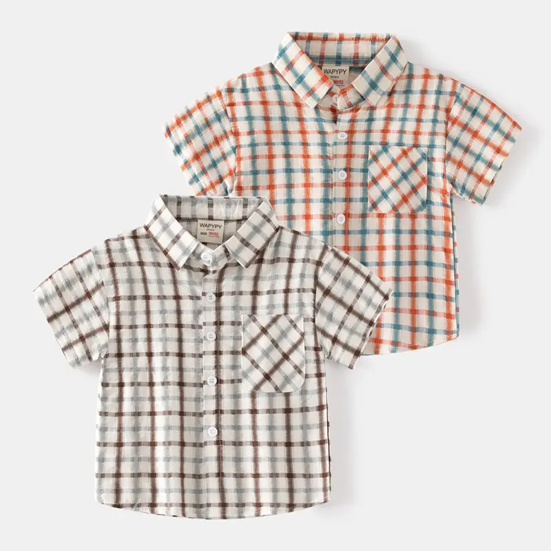 Vêtements pour enfants Polo T shirt Baby 955 cotton tops vêtements d'été vêtements pour enfants vente en gros