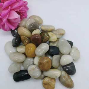 Galets <span class=keywords><strong>de</strong></span> fleurs <span class=keywords><strong>de</strong></span> pluie colorés naturels pour décor <span class=keywords><strong>de</strong></span> jardin bricolage artisanat aquarium aménagement paysager pierres décoratives - Product Image 6