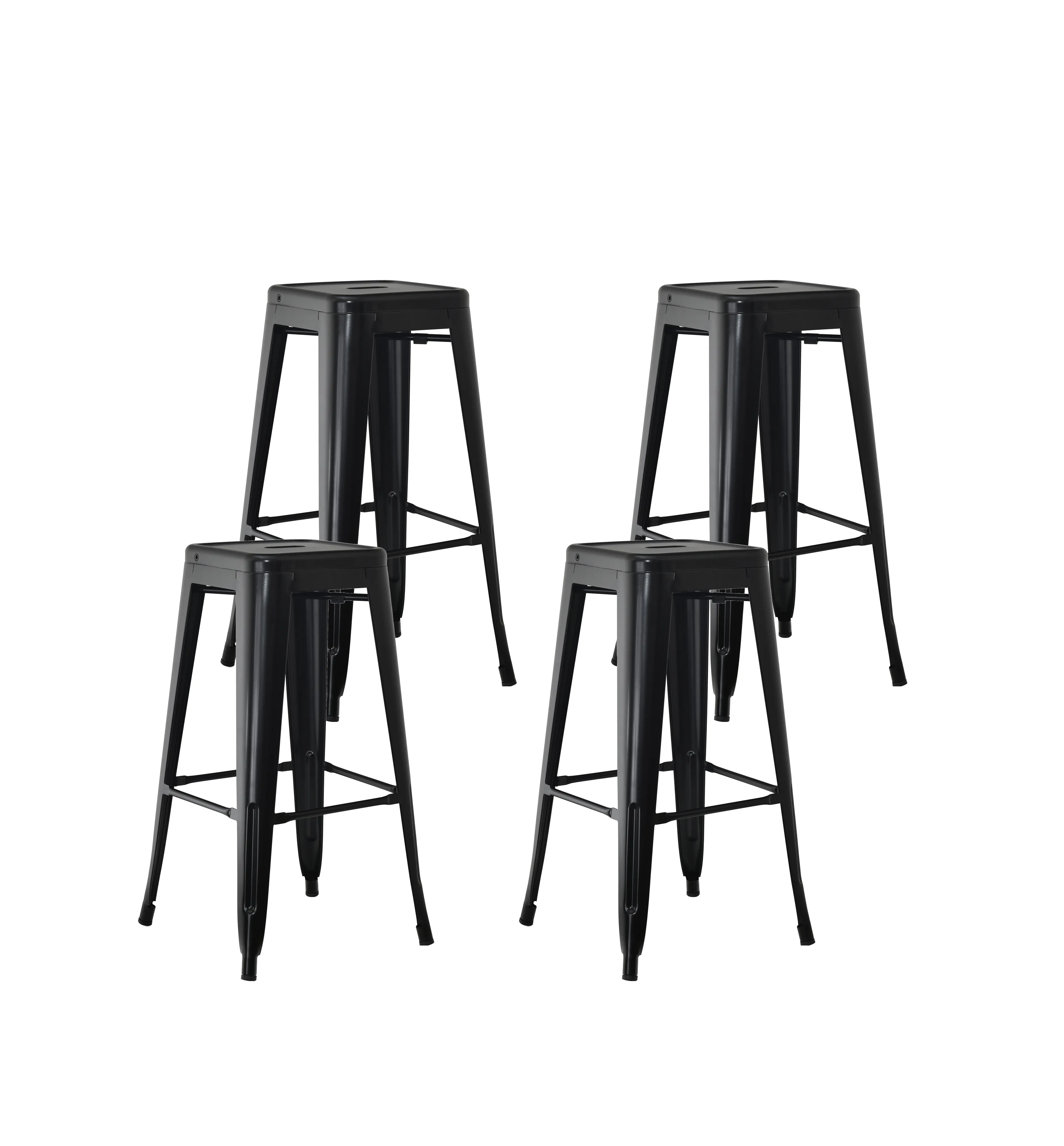industrial style bistro iron Bar stool for Restaurant or home bar with high quality
