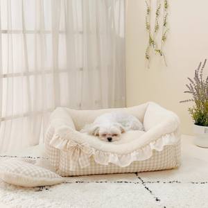 New Design Professional Kuschel iges Winter-Hunde bett Wasch bare abnehmbare Abdeckung Komfort Kaltes Wetter Ganzjahres-Hunde bett - Product Image 6