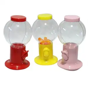 Mini cổ điển nhựa nhỏ gumball Máy nhai kẹo cao su Kẹo sô cô la Đồ chơi máy bán hàng tự động cho trẻ em