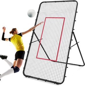 Attrezzatura professionale da Baseball e Softball Rebounder rete Pitchback regolabile angolo da <span class=keywords><strong>Cricket</strong></span> Rounder - Product Image 1