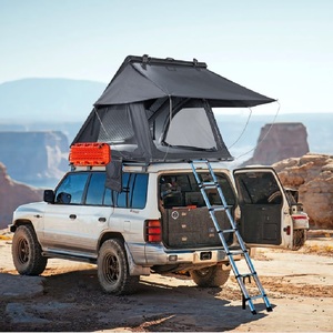 铝制硬壳车顶帐篷 - 轻质单通道（67公斤）双人用，快速1分钟搭建 - Product Image 1