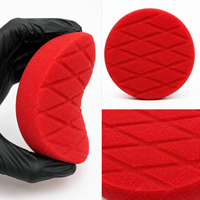 Kit d'application de cire pour voiture avec tampon en mousse souple et flexible, adaptable aux surfaces courbes de la carrosserie pour le detailing automobile