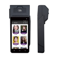 Terminal Punto de Venta Móvil Android para Minoristas, Caja Registradora Z90 Mini, Sistema POS Portátil con Lector de Códigos de Barras y Lector de Tarjetas
