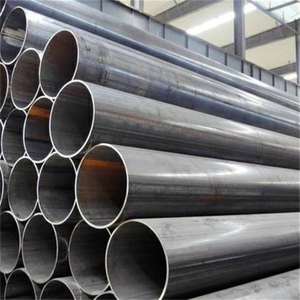 Tube rond en acier au carbone soudé ERW Q235 Q345 pour la construction / structure de serre - Vente en gros usine - Product Image 1