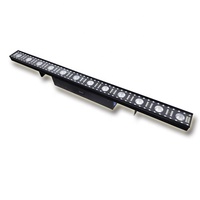 Projecteur de scène Beam Wash Strobe 3-en-1, 12x5W LED blanc chaud, 84 LED SMD 5050 RGBW de 0,5W, contrôle DMX512/activation sonore