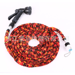 Tuyau d'arrosage extensible 75 pieds 3/4 pouce haute pression pour lavage de voiture et usage en jardin - Product Image 1