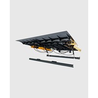 Système de nivellement de quai hydraulique robuste TM PEDANE, modèle BAG-DS250B, famille BAGDS, capacité de 6000 à 9000 kg, acier galvanisé