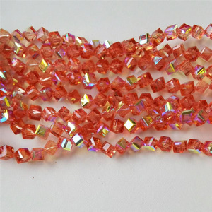 Chất Lượng Cao Pha Lê Hạt 8Mm New AB Xiên Lỗ Vuông Bead Cho Tự Làm Đồ Trang Sức Làm - Product Image 4