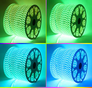 2835 120LED <strong>LED</strong> Strip <strong>220V</strong> With EU UK Switch Plug IP67 Waterproof White/Warm White/ <strong>Blue</strong> Flexible Tape <strong>Ribbon</strong> Light - Product Image 6