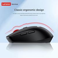 Souris sans fil Lenovo N05 2,4 GHz, design basique, souris optique pour ordinateur, pour le travail et la maison