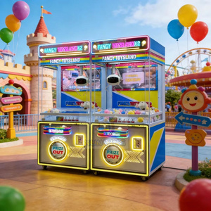 Máquina <span class=keywords><strong>de</strong></span> Regalos con <span class=keywords><strong>Monedas</strong></span> Inglesas, Venta al por Mayor <span class=keywords><strong>de</strong></span> Fábrica, Máquina <span class=keywords><strong>de</strong></span> Garras con Dos Patas y Dos Botones, Máquina <span class=keywords><strong>de</strong></span> Peluche, Máquina <span class=keywords><strong>de</strong></span> Atrapar Muñecos <span class=keywords><strong>de</strong></span> Arcade - Product Image 2