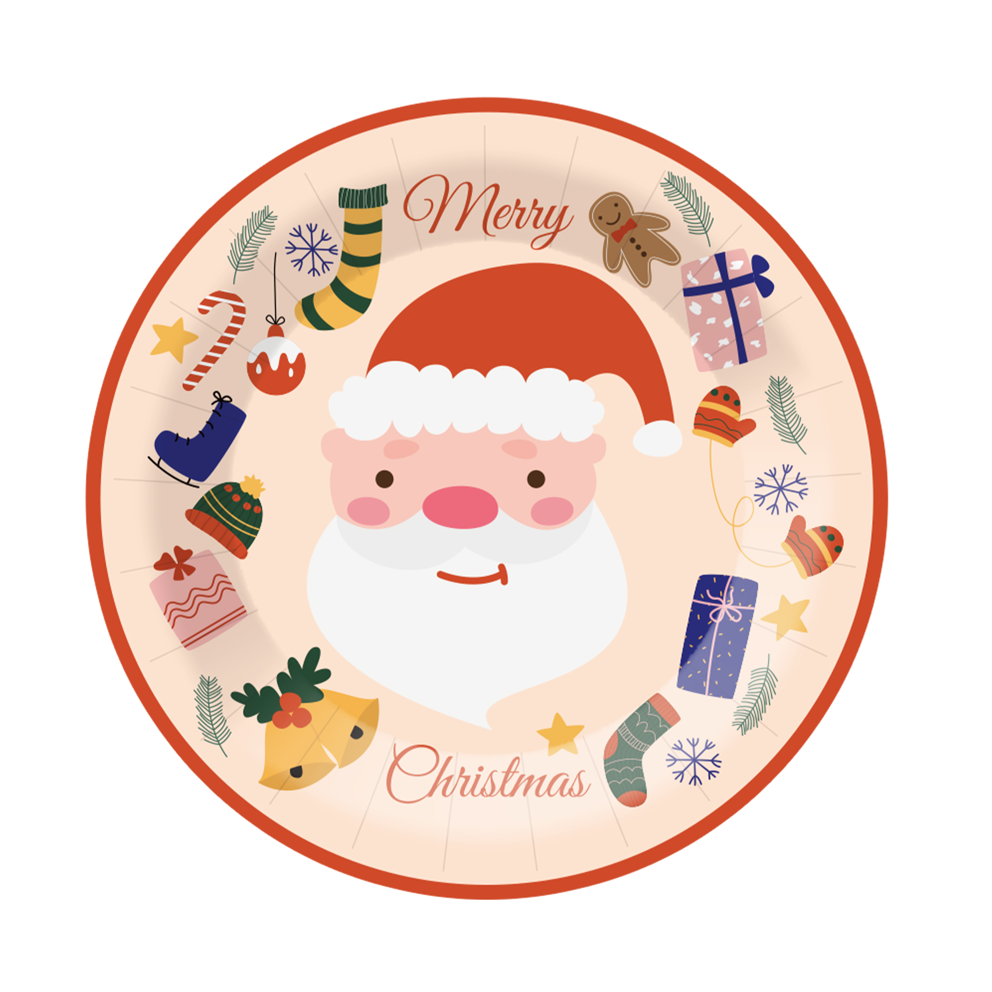 จานกระดาษ 9 นิ้ว*8 ชิ้น