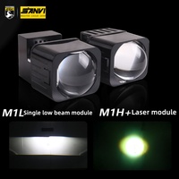 Module de phare à lentille de projecteur LED automobile de 1,5 pouce, faisceau laser, 35W 6000K 12V pour feux avant de voiture Accord New Energy